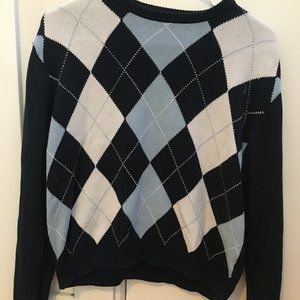 Brandy Melville argyle sweater